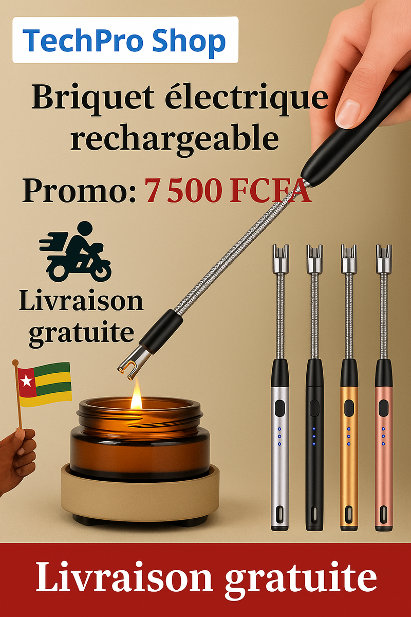 Briquet électrique⚡rechargable🔋