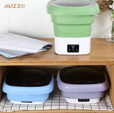 Mini Lave-linge Pliable – Lavez Facilement, Gagnez du Temps !